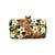 Χαμηλού Κόστους Τσαντάκια &amp; Βραδινές Τσάντες-Γυναικεία Κρύσταλλο / Στρας / Λουλούδι Μεταλλικό Βραδινή τσάντα Φλοράλ Χρυσαφί / Ασημί