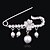 cheap Pins and Brooches-Men&#039;s Women&#039;s Couple&#039;s Brooches Stylish Brooch Jewelry Golden Silver For Wedding Party Dailywear Daily