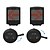 cheap Bike Lights &amp; Reflectors-Laser LED Bike Light Turn Signal Light Rear Bike Tail Light Safety Light LED Mountain Bike MTB Bicycle Cycling Waterproof Multiple Modes Super Bright Remote Control / RC 100 lm Rechargeable USB / ABS