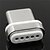 abordables Câbles et chargeurs-Type-C Câble &lt;1m / 3ft Magnétique Aluminium / PVC Adaptateur de câble USB Pour Samsung / Huawei / LG