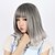 levne Anime cosplay paruky-Lolita Cosplay Paruky Dámské 16 inch Horkuvzdorné vlákno Šedá Paruka Anime