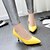 abordables Tacones de mujer-Mujer Zapatos Semicuero Cuero Patentado Primavera Verano Innovador Confort Tacones Paseo Tacón Kitten Dedo Puntiagudo Lunares para Boda