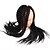 preiswerte Haare häkeln-Insel Twist Pre-Schleife Crochet Borten Echthaar Haarverlängerungen Kanekalon Zöpfe 22 Zoll Geflochtenes Haar 24 Wurzeln / Packung