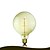 cheap Incandescent Bulbs-1pc 40W E27 E26/E27 E26 G125 Warm White 2300 K 220V 85-265V