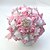 baratos Bouquets de Flores para Noiva-Bouquets de Noiva Buquês Casamento / Festa / Noite Espuma / Cetim 9.84&quot;(Aprox.25cm)
