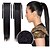 cheap Hair Pieces-excellent quality synthetic 22 inch long straight ribbon ponytail hairpiece 16 colors available