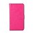 cheap Phone Cases &amp; Covers-Case For LG Wallet / Card Holder / with Stand Solid Colored Hard