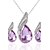cheap Jewelry Sets-Women&#039;s Princess Classic Earrings Jewelry Navy / Purple / Yellow For Wedding Party Party / Evening Casual