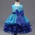 Χαμηλού Κόστους Φορέματα-Κοριτσίστικα Λουλουδάτο / Φιόγκος Εξόδου Στάμπα Αμάνικο Φόρεμα