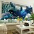 cheap Wall Murals-Custom Wallpaper Large Mural Wallcovering Deep Sea Cave Fish School Bedroom Living Room Sofa TV Background Wall Decoration 448×280cm