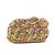 cheap Clutches &amp; Evening Bags-Women&#039;s Bags Metal Evening Bag Crystal / Rhinestone Animal Rhinestone Crystal Evening Bags Wedding Party Event / Party Golden Blue