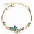 cheap Bracelets-Women&#039;s Chain Bracelet Sterling Silver Friends Bracelet Jewelry Blue / Light Blue / Khaki For Gift Daily Casual
