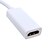 tanie Kable i adaptery DP-Kabel adapter Thunderbolt męski na HDMI 1.4 żeński biały do sprzętu MacBook Air, MacBook Pro, iMac, Mac mini (0,3 m)