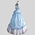 preiswerte Historische &amp; Vintage-Kostüme-Rokoko Viktorianisch Kostüm Damen Kleid Party Kostüme Maskerade Vintage Cosplay Baumwolle Ärmellos Knöchel-Länge Ballkleid Übergrössen Kundenspezifische