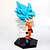 billige Anime cosplay-tilbehør-Anime Action Figurer Inspirert av Dragon Ball Goku Anime Cosplay-tilbehør figur PVC Halloween-kostymer