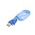 voordelige Mobiele telefoon kabels &amp; Oplader-Micro USB 2.0 / USB 2.0 Kabel &lt;1m / 3ft Plat / Lichtgevend PVC USB kabeladapter Voor