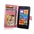 preiswerte Handyhüllen &amp; -abdeckungen-Hülle Für Nokia Lumia 625 / Nokia Lumia 520 / Nokia Lumia 630 Nokia Lumia 640 XL / Nokia Lumia 535 / Nokia Lumia 435 Geldbeutel / Kreditkartenfächer / mit Halterung Ganzkörper-Gehäuse Solide Hart