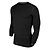 billige Ny ind-Men&#039;s Compression Shirt Athletic Long Sleeve Quick Dry Compression Lightweight Materials Gym Workout Workout Fitness Exercise Sportswear Plus Size Base Layer Top Top Activewear Stretchy