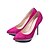 cheap Women&#039;s Heels-Women&#039;s Platform Stiletto Heel Casual Dress Party &amp; Evening Fabric Black / Peach / Fuchsia