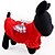 preiswerte Hundekleidung-Hund Kleider Welpenkleidung Schleife Lässig / Alltäglich warm halten Winter Hundekleidung Welpenkleidung Hunde-Outfits Rot Dunkelblau Kostüm für Mädchen und Jungen Hund Stoff S M L