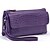 cheap Wallets-Women&#039;s Cowhide Wallet / Zipper Solid Colored Black / Purple / Yellow