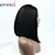 cheap Human Hair Wigs-Human Hair Full Lace / Lace Front Wig Straight 130% Density Natural Hairline / African American Wig / 100% Hand Tied Medium Length Women&#039;s