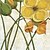 levne Reprodukce maleb-Reprodukce maleb na plátně Sady pláten Botanický motiv Tři panely Horizontální Grafika Wall Decor Home dekorace