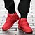 baratos Ténis para Homem-Homens Tênis Sapatos Confortáveis Atlético Casual Ao ar livre Caminhada Flanelado Isolado Resistente a Perfuração Antiderrapante Branco Preto Vermelho Outono Inverno Primavera
