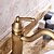 お買い得  クラシカル-バスルームのシンクの蛇口 - Standard アンティーク銅 組み合わせ式 シングルハンドルつの穴Bath Taps