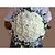 economico Fiori per matrimonio-Bouquet sposa Bouquet Matrimonio Poliestere / Schiuma / Raso 32 cm ca.