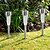 cheap Outdoor Lighting-8PCS Stainless Steel Solar Pathway Walkway Lights Lawn lamp