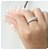 olcso Gyűrűk-Gyűrű For Női Parti Esküvő Hétköznapi Ezüst Strassz Ezüst