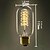 billige Glødelamper-1pc 25 W E26 / E27 / E27 T45 Varm hvit Glødende Vintage Edison lyspære 220-240 V / 110-130 V / 85-265 V