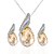 זול סטים של תכשיטים-בגדי ריקוד נשים נסיכה קלסי עגילים תכשיטים נייבי / סגול / צהוב עבור חתונה Party מסיבה\אירוע ערב קזו&#039;אל