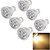 cheap Light Bulbs-YouOKLight LED Spotlight 750 lm GU10 MR16 16 LED Beads SMD 5630 Decorative Cold White 220-240 V / 4 pcs / RoHS / CE Certified