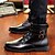 cheap Men&#039;s Boots-Men&#039;s PU(Polyurethane) Fall / Winter Comfort Boots Slip Resistant Black / Dark Brown / Lace-up