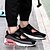 cheap Men&#039;s Sneakers-Men&#039;s Sneakers Spring / Summer / Fall Flat Heel Comfort Athletic Casual Lace-up Fabric / PU Running Shoes Black / Red / White / Black / Winter