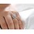 baratos Anéis-Promessa nobre personalizada 925 casais de prata esterlina cz anel de casamento de pedra