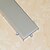 abordables Desagües-Desagüe de baño de hotel integrado rectangular de acero inoxidable de níquel contemporáneo