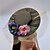 preiswerte Hochzeit Kopfschmuck-Damen Stoff Netz Kopfschmuck-Hochzeit Besondere Anlässe Kopfschmuck Mützen Netzschleier 1 Stück