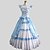 Χαμηλού Κόστους Ιστορικές &amp; Vintage Στολές-Rococo Victorian Στολές Γυναικεία Φορέματα Κοστούμι πάρτι Χορός μεταμφιεσμένων Πεπαλαιωμένο Cosplay Βαμβάκι Αμάνικο Μέχρι τον αστράγαλο Βραδινή τουαλέτα Μεγάλα Μεγέθη Προσαρμοσμένη