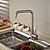 cheap Kitchen Faucets-Kitchen faucet - Single Handle One Hole Stainless Steel Standard Spout Vessel Contemporary / Art Deco / Retro / Modern Kitchen Taps