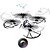 baratos Quadicópteros CR &amp; Multirotores-RC Drone YiZHAN Tarantula X6 4CH 6 Eixos 2.4G Com Câmera HD 2.0MP 2.0MP Quadcópero com CR Com Câmera Quadcóptero RC / Controle Remoto / 1