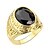 preiswerte Ringe für Herren-Herrn Ring Kubikzirkonia Luxus-Schmuck Europäisch 18K Gold Aleación Schmuck Für Normal