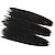 abordables Trenzas-Trenza de la torcedura Box Trenzas Cabello 100 % Kanekalon Negro Azabache Extensiones de cabello 24 &quot; Las trenzas de pelo