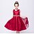 זול שמלות-בנות &#039; ללא שרוולים אחיד גרפיקה מודפסת תלת מימדית שמלות פוליאסטר שמלה קיץ ילדים ליציאה