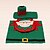 baratos Decorações de Natal-3pçs duende do natal assento do vaso sanitário decoração tampa do tanque de tapete para banheiro suprimentos casa