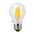 voordelige Gloeilampen-KWB 1pc LED Filament Bulbs 750 lm E26 / E27 A60(A19) 8 LED Beads COB Waterproof Dimmable Decorative Warm White 220-240 V / 1 pc / RoHS