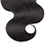 olcso Természetes színű copfok-3 csomag Indiai haj Hullámos haj Szűz haj Az emberi haj sző 8-28 hüvelyk Emberi haj sző 7a Human Hair Extensions / 4x4 lezárása / 10A