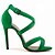 cheap Women&#039;s Heels-Women&#039;s Sandals Cross-Strap Sandals Heel Sandals High Heel Sandals Stiletto Heel Dress Party &amp; Evening Fabric Fall Summer Nude Green White